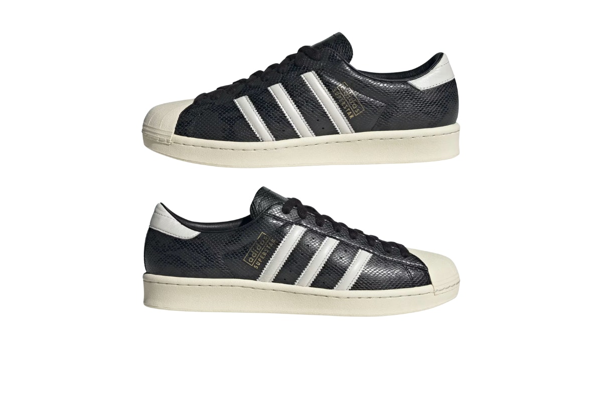 adidas Superstar Vintage Made in Germany Black Snakeskin