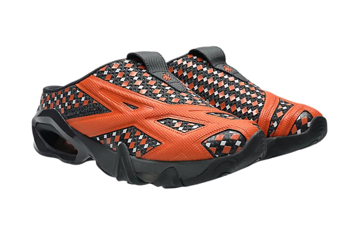 Asics Gel-Styrax Obsidian Grey Rust Orange