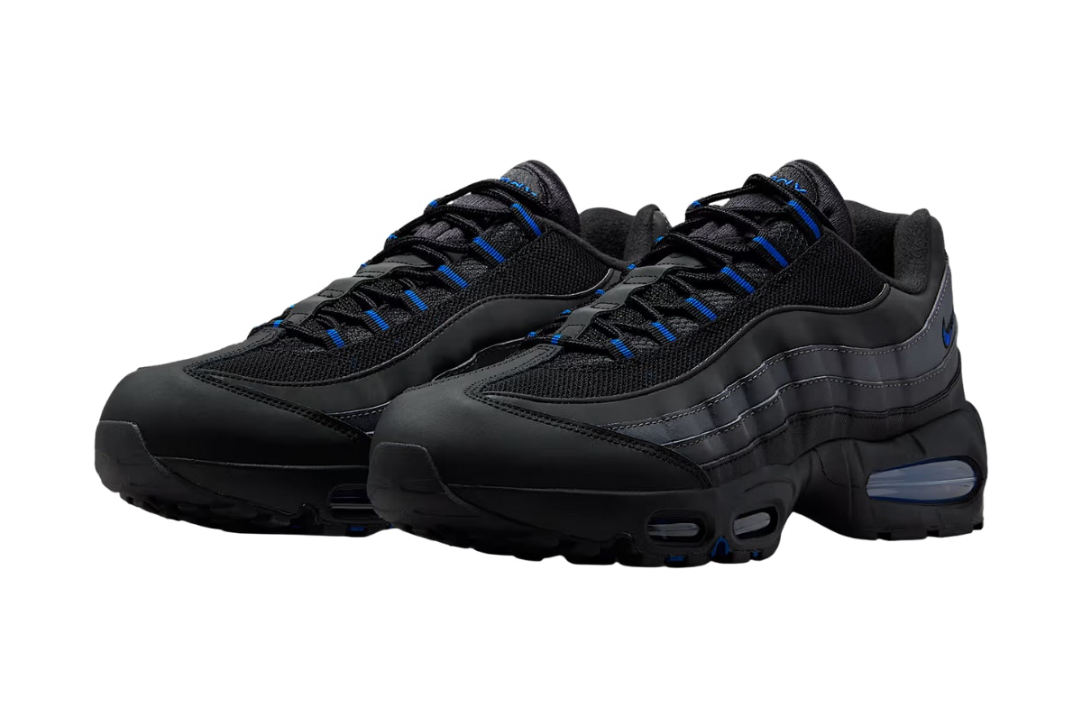 Nike Air Max 95 Big Bubble Black Game Royal Nike Air Max 95 Big Bubble Black Game Royal