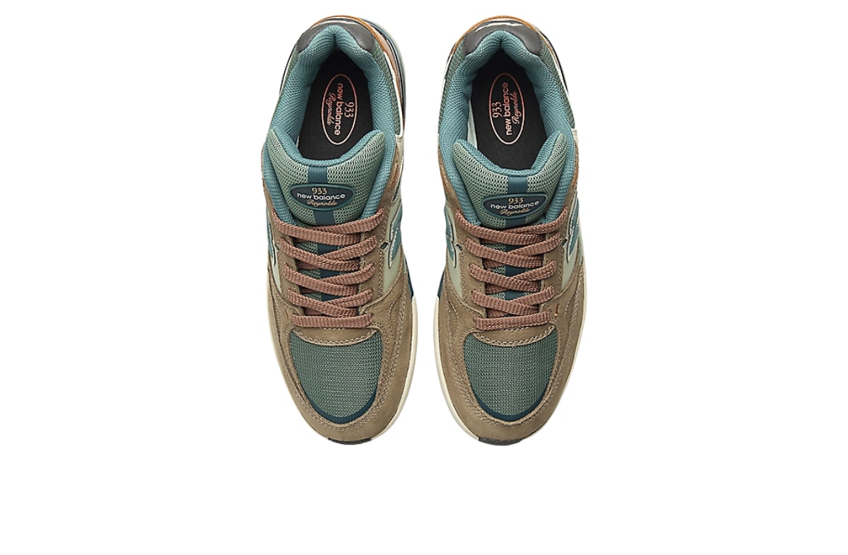 Andrew Reynolds x New Balance 933 Mushroom New Spruce