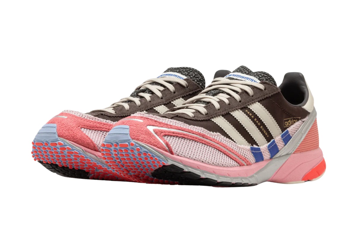 Bad Bunny x adidas Adizero SL72 Brown Clear Pink