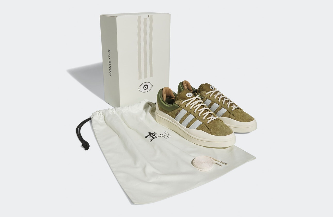 Bad Bunny x adidas Campus "Wild Moss"