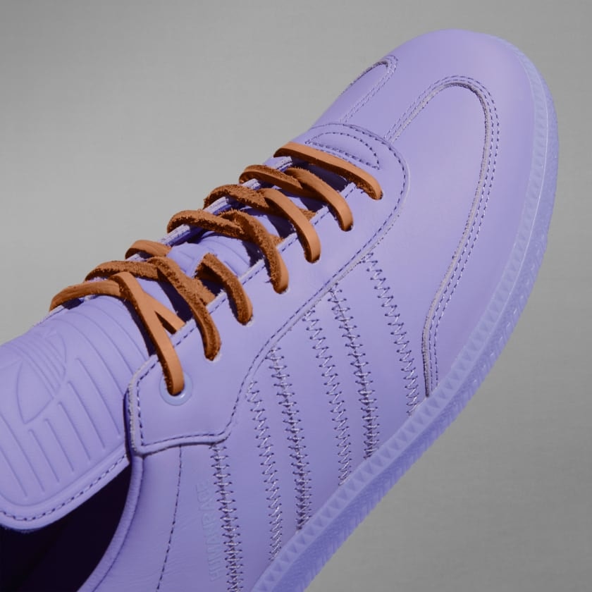 Pharrell Williams x adidas Samba "Humanrace" (Purple) Pharrell Williams x adidas Samba "Humanrace" (Purple)