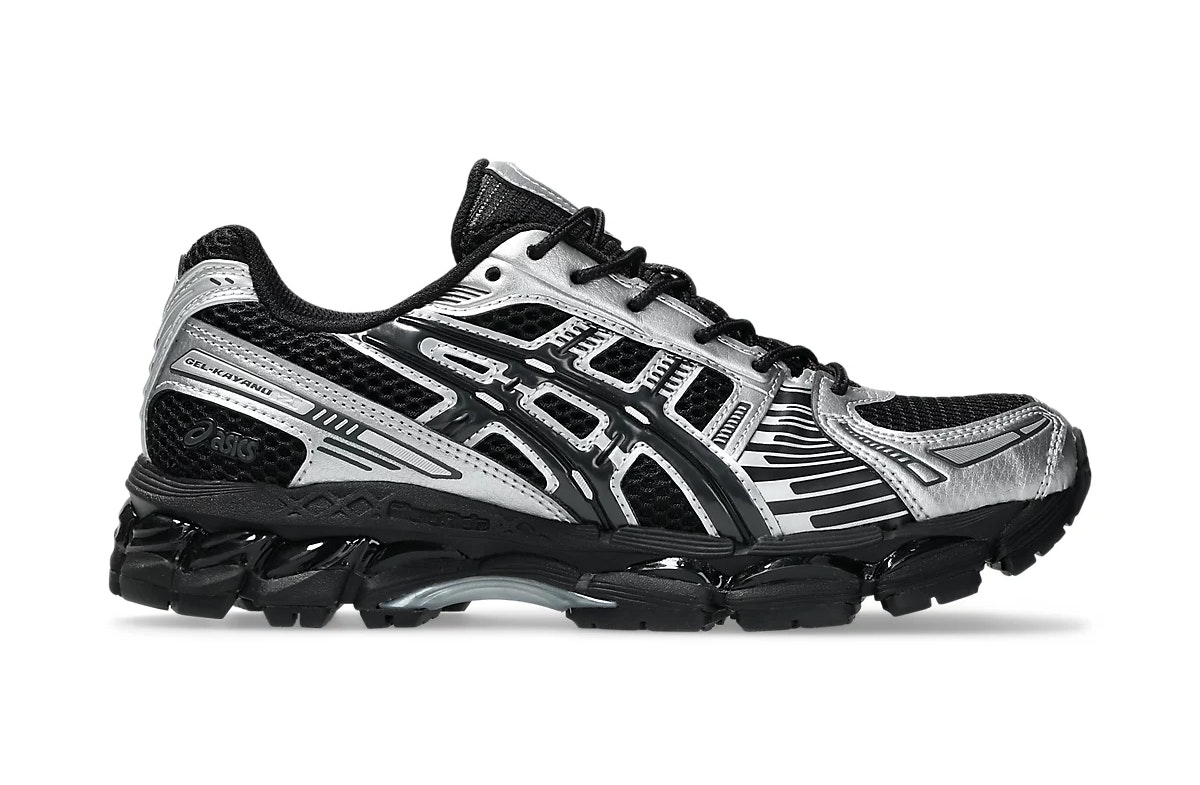 Asics Gel-Kayano 12.1 Black Graphite Grey Asics Gel-Kayano 12.1 Black Graphite Grey