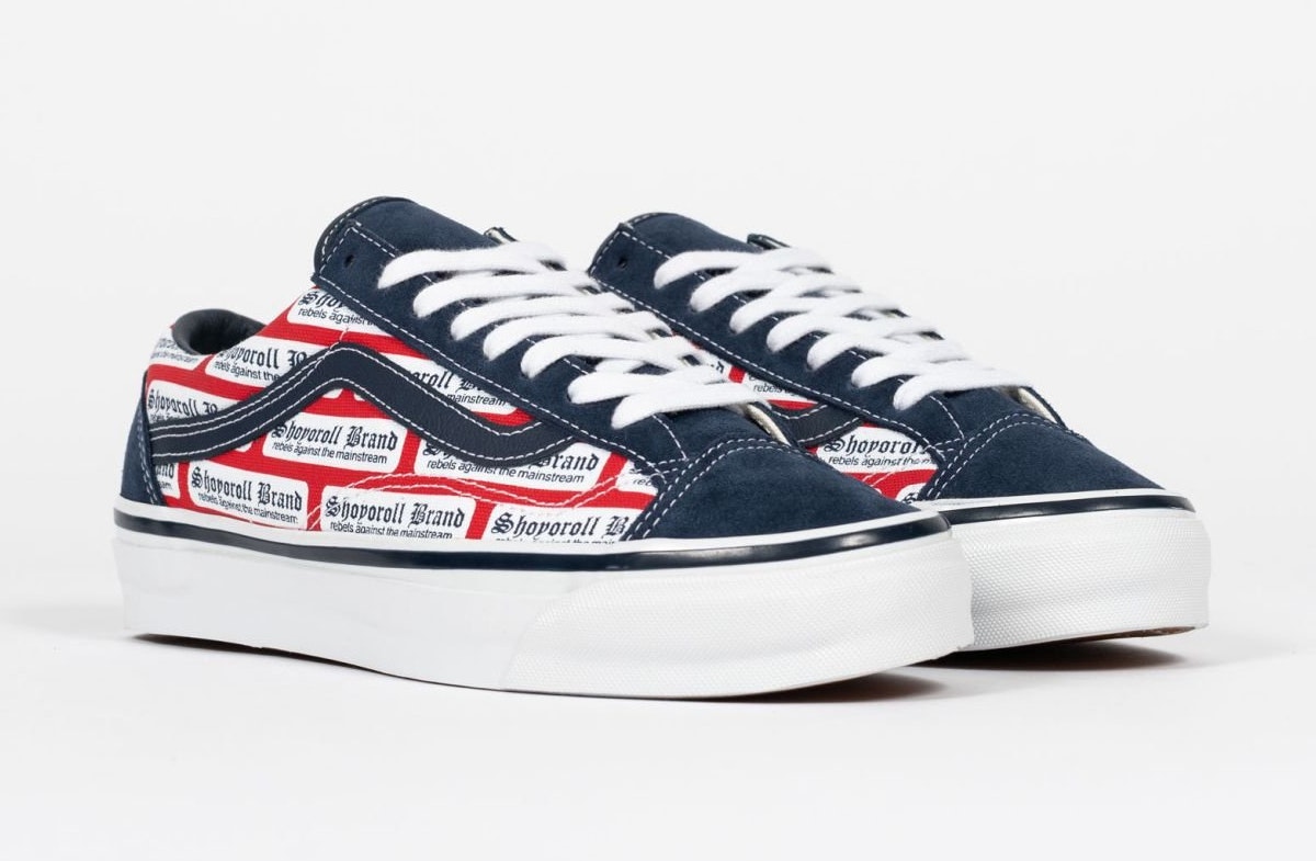 Shoyoroll x Vans Old Skool 36 Blue Red