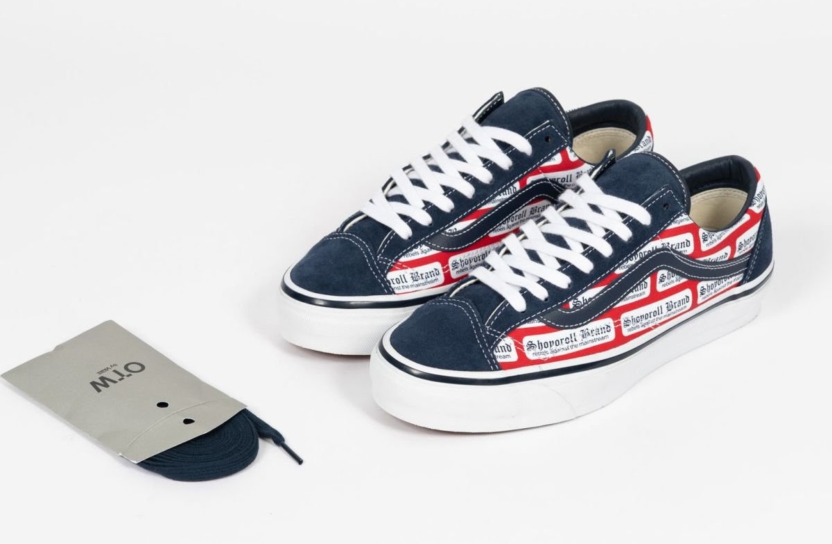 Shoyoroll x Vans Old Skool 36 Blue Red