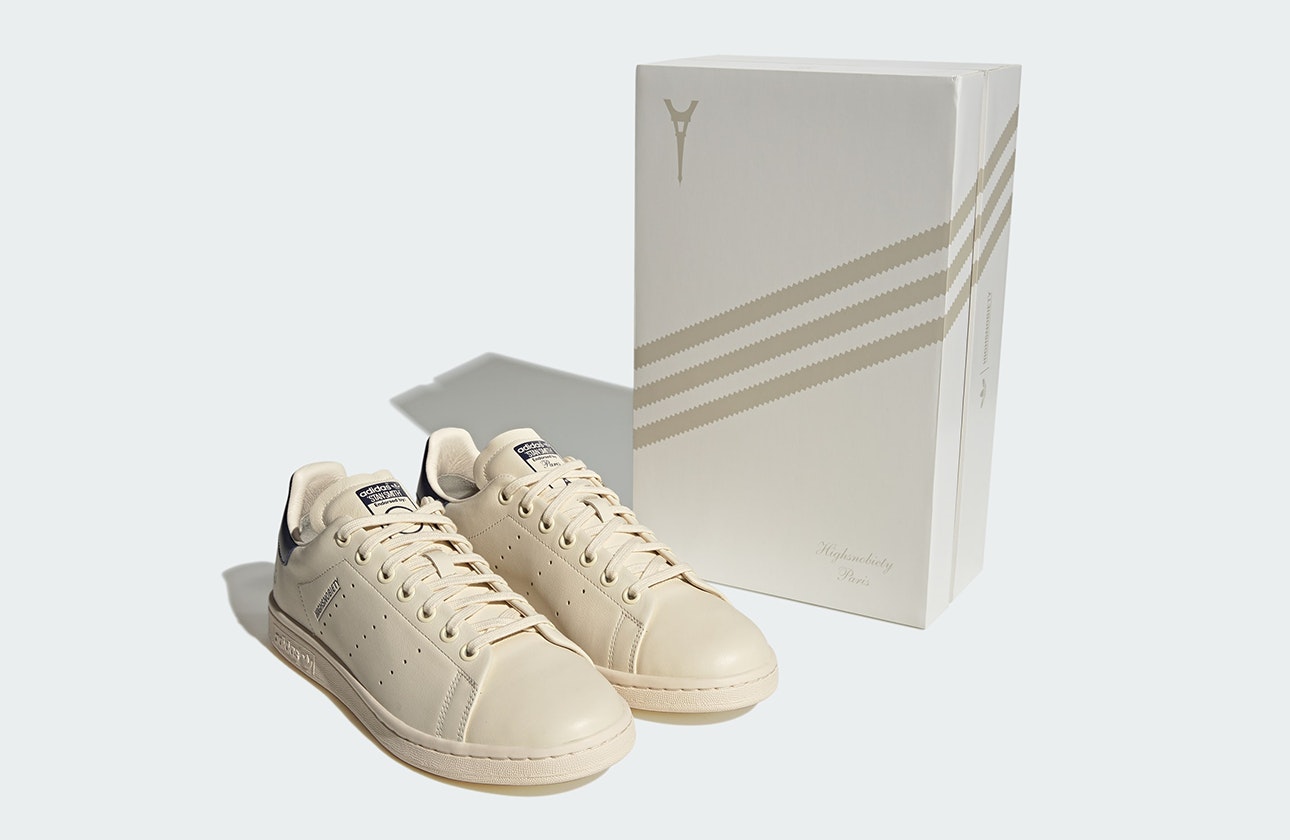 Highsnobiety x adidas Stan Smith "Paris" (Cream White) Highsnobiety x adidas Stan Smith "Paris" (Cream White)