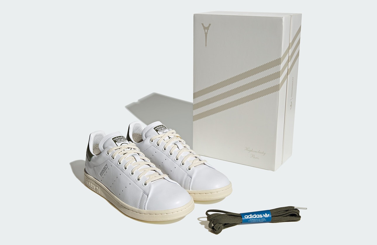 Highsnobiety x adidas Stan Smith "Paris" (Cloud White) Highsnobiety x adidas Stan Smith "Paris" (Cloud White)