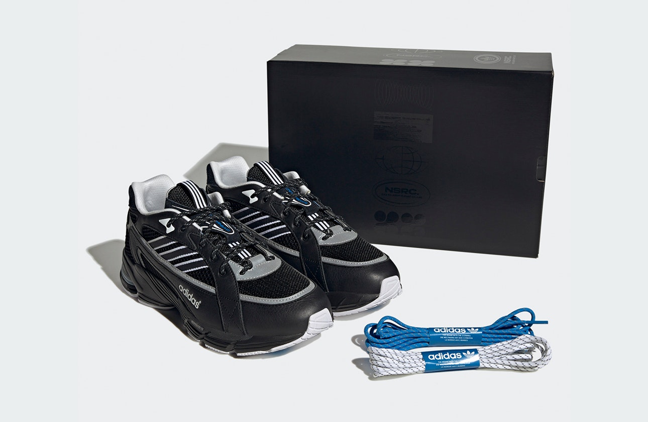 No Sleep Rave Club x adidas Exomniac Cushion "Core Black"