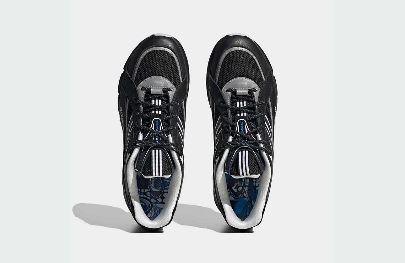 No Sleep Rave Club x adidas Exomniac Cushion "Core Black"