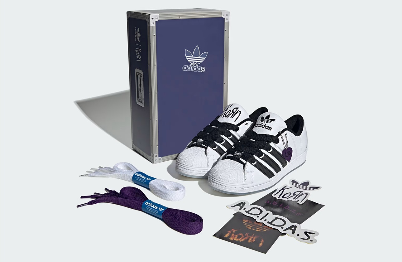 KORN x adidas Supermodified "Footwear White" KORN x adidas Supermodified "Footwear White"