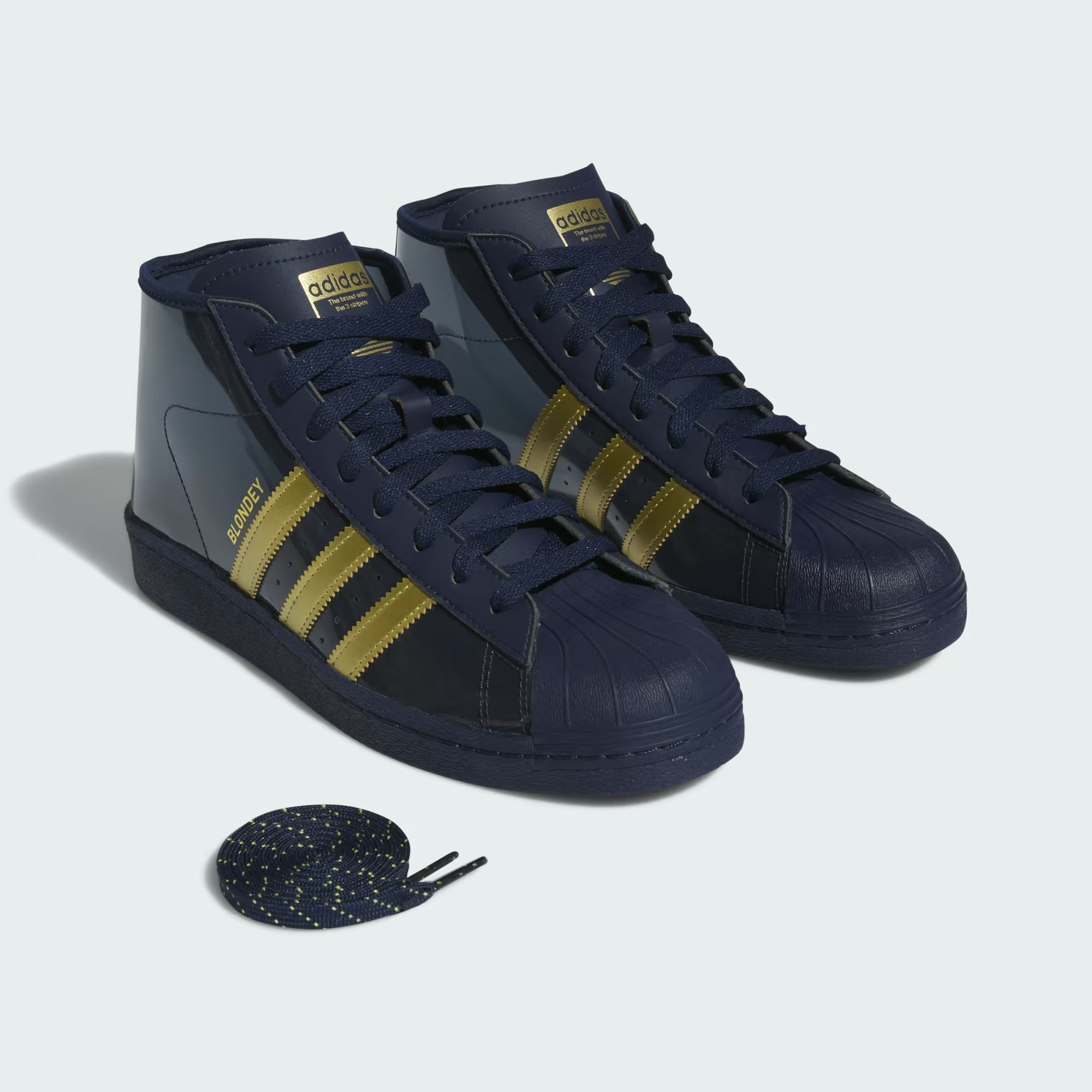 Blondey x adidas Pro Model ADV "Night Indigo"