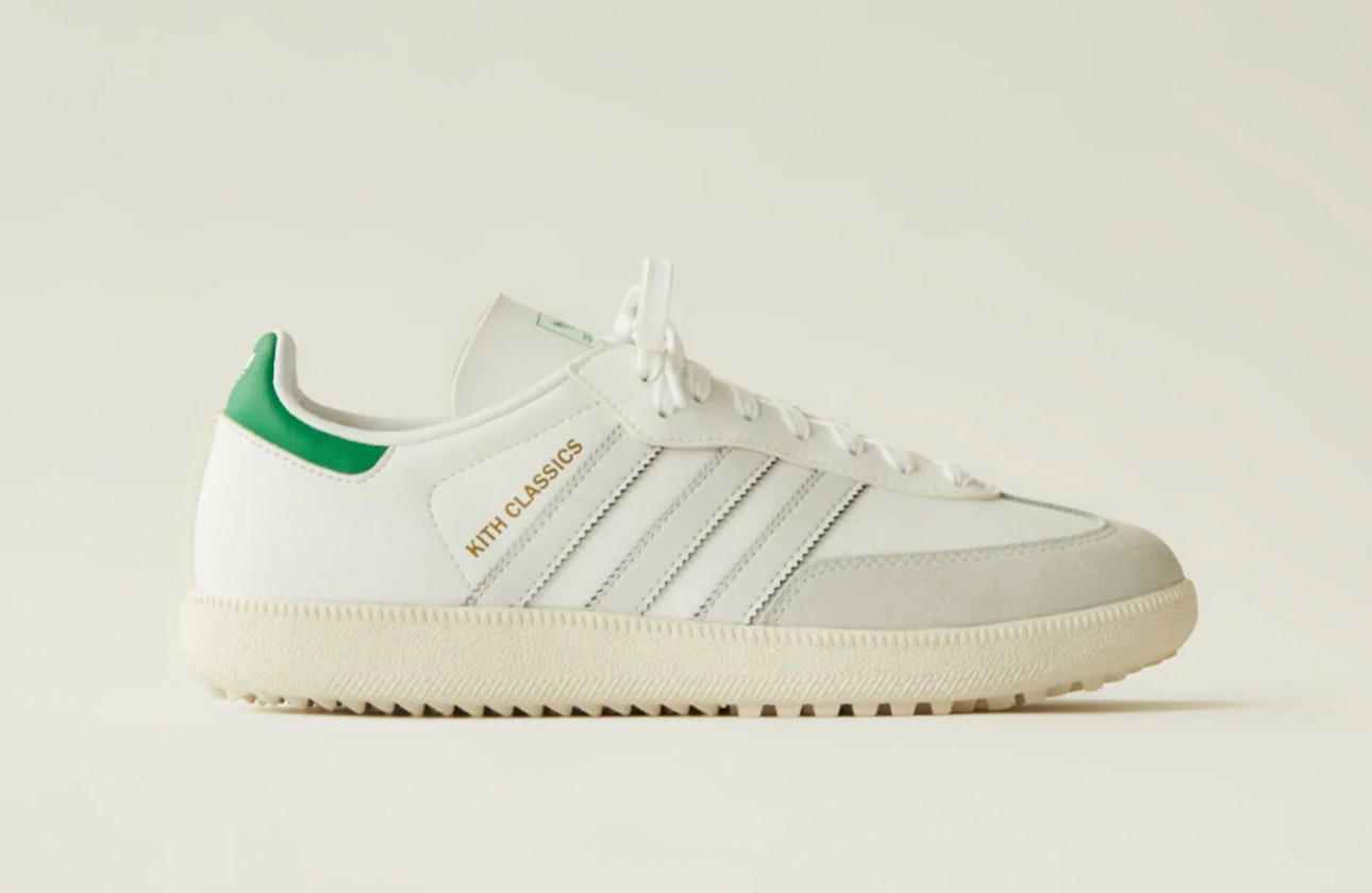 Kith x adidas Samba Golf "White/Green" Kith x adidas Samba Golf "White/Green"