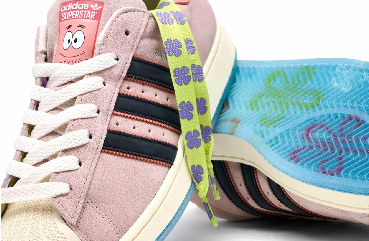 Spongebob Patrick Star x adidas Superstar
