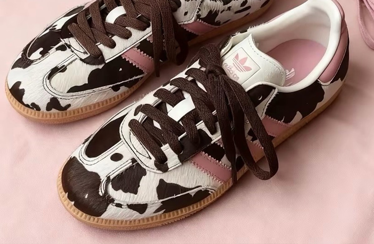 adidas Samba OG Cow Print Pink Wonder Mauve adidas Samba OG Cow Print Pink Wonder Mauve