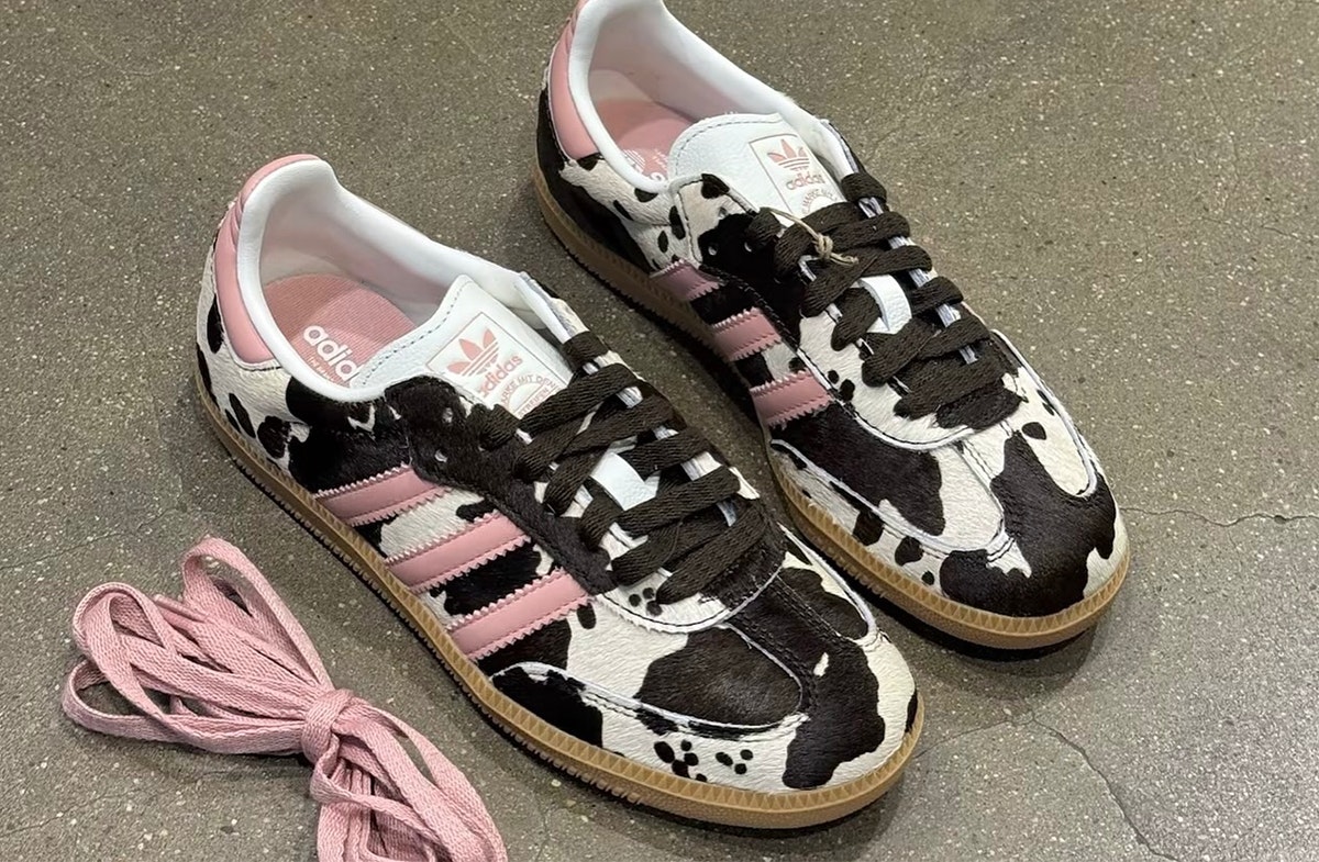 adidas Samba OG Cow Print Pink Wonder Mauve adidas Samba OG Cow Print Pink Wonder Mauve