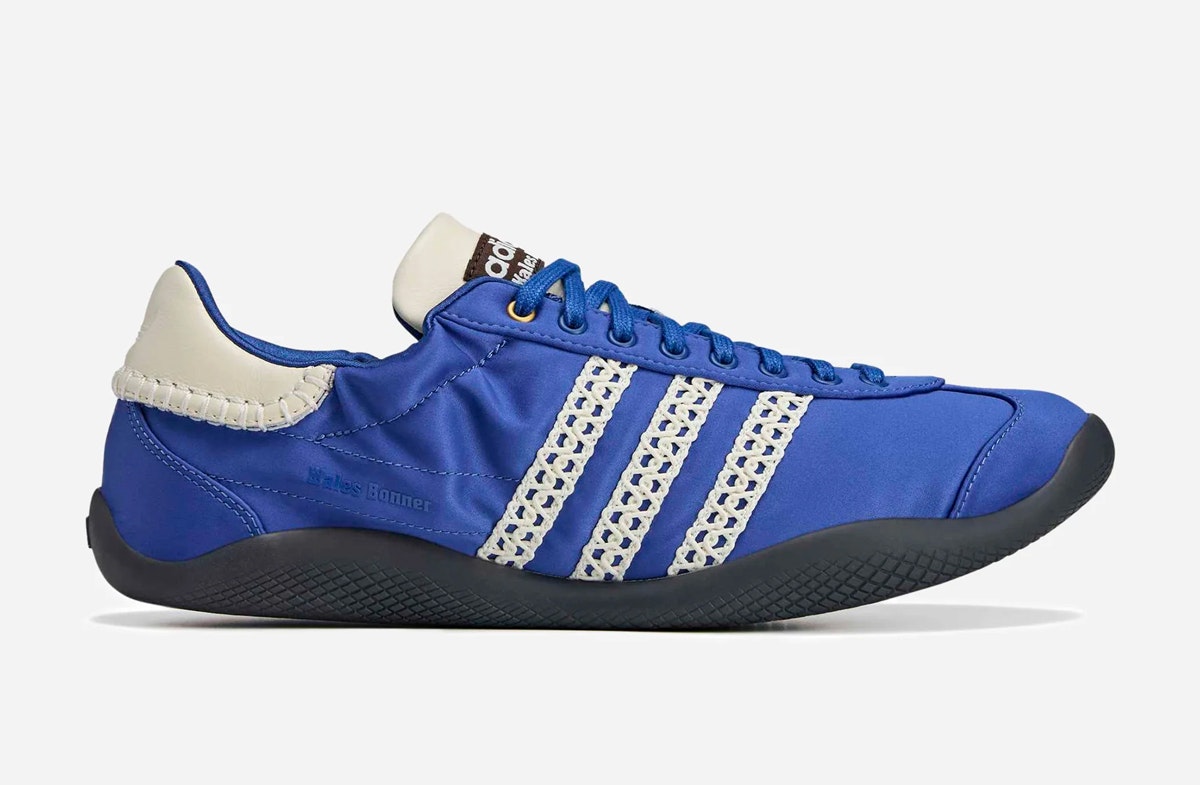 Wales Bonner x adidas Karintha Satin Blue