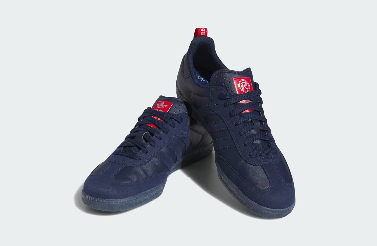 Orchard x New England Revolution x adidas Samba ADV "Night Indigo" Orchard x New England Revolution x adidas Samba ADV "Night Indigo"