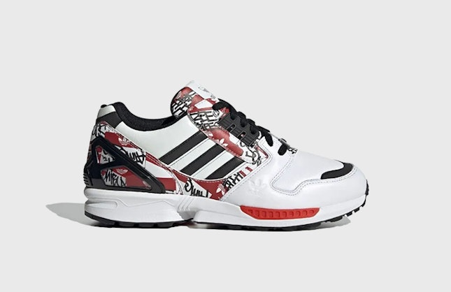 atmos x adidas ZX 8000 "Graffiti Pack"