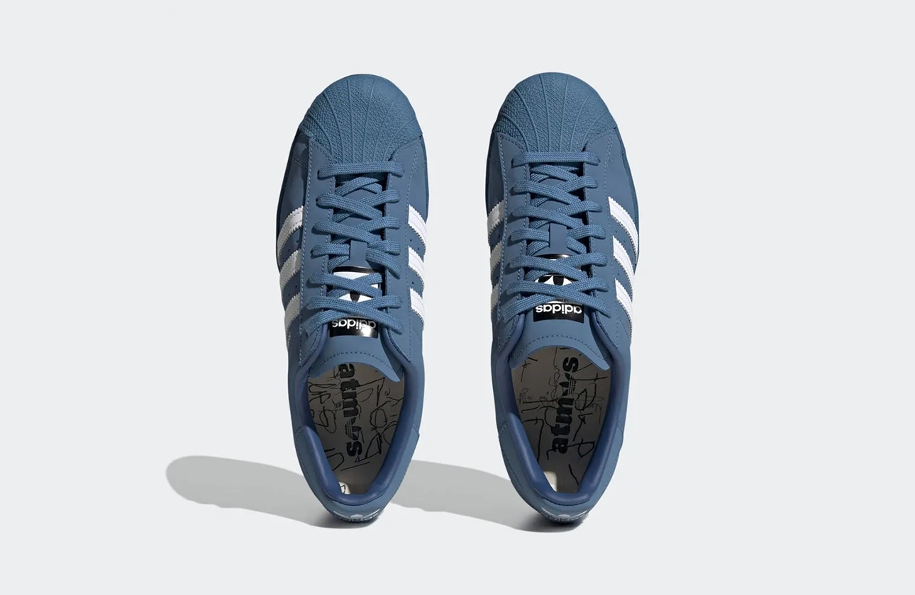 Daiki Tsuneta x atmos x adidas Superstar "Altered Blue" Daiki Tsuneta x atmos x adidas Superstar "Altered Blue"