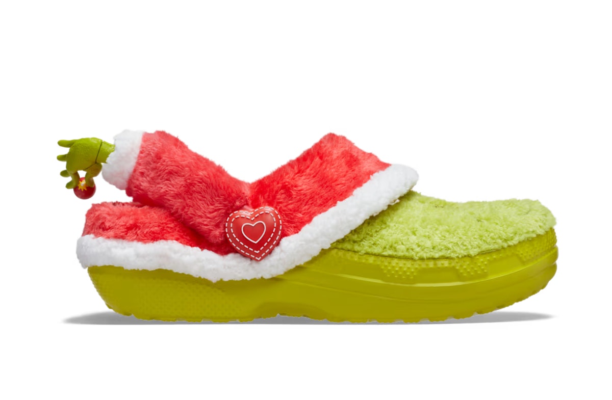 The Grinch x Crocs Classic Lined Clog Stolen Christmas