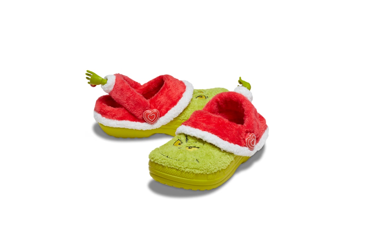 The Grinch x Crocs Classic Lined Clog Stolen Christmas