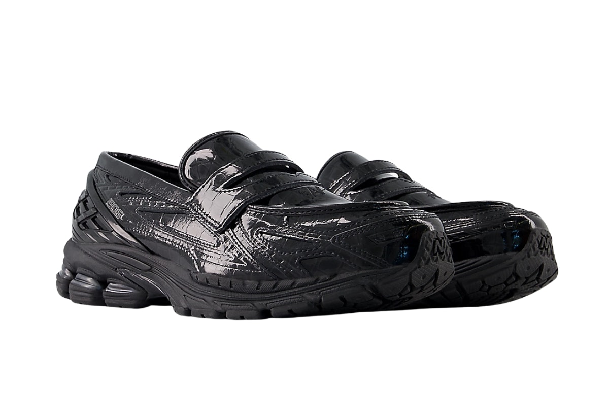 New Balance 1906L Black Patent Croc