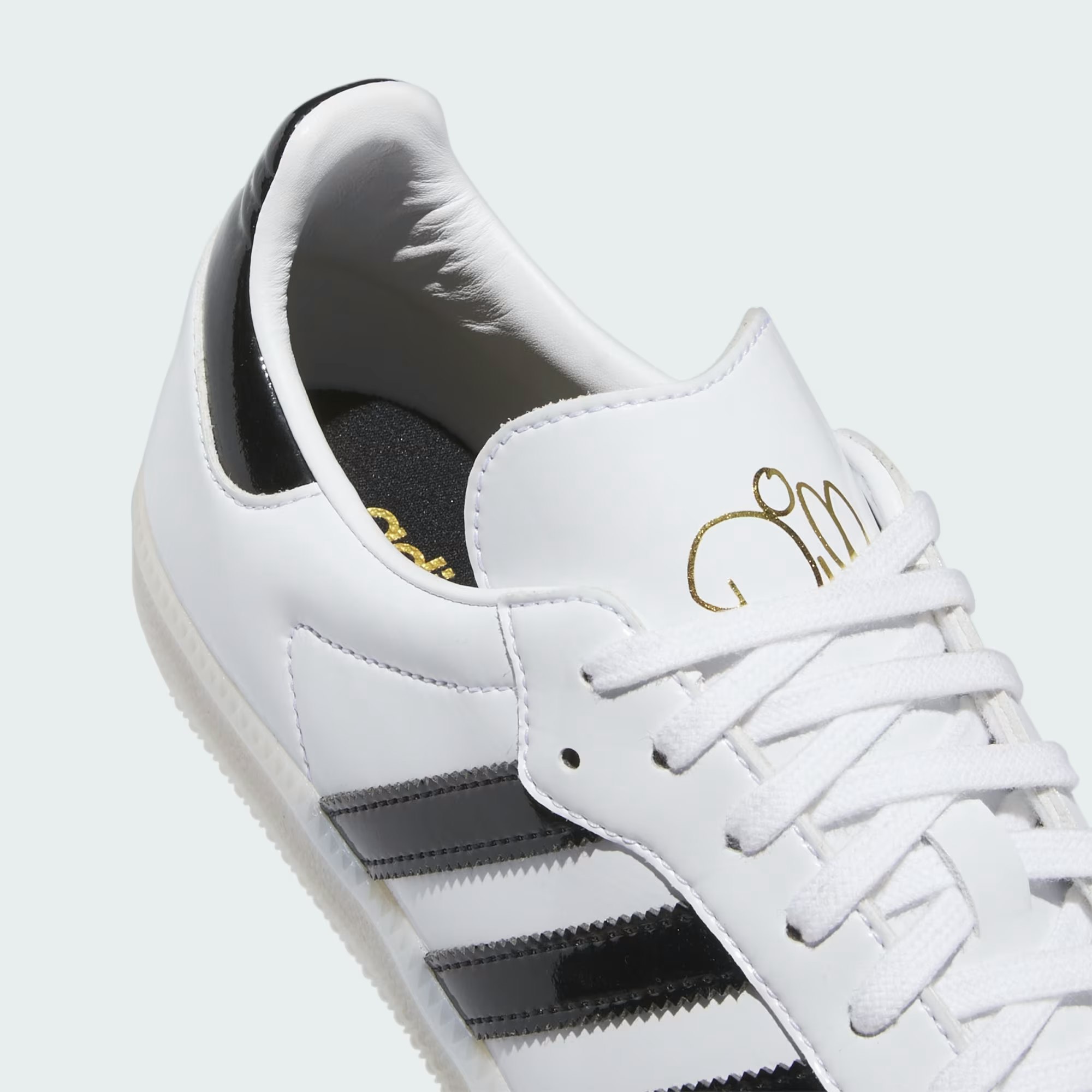 Jason Dill x adidas Samba "White Patent"