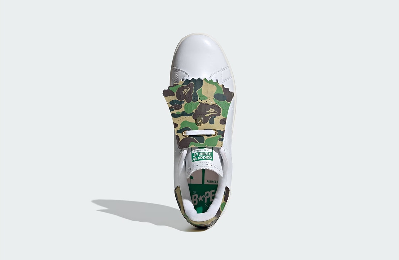 BAPE x adidas Stan Smith Golf "Footwear White"