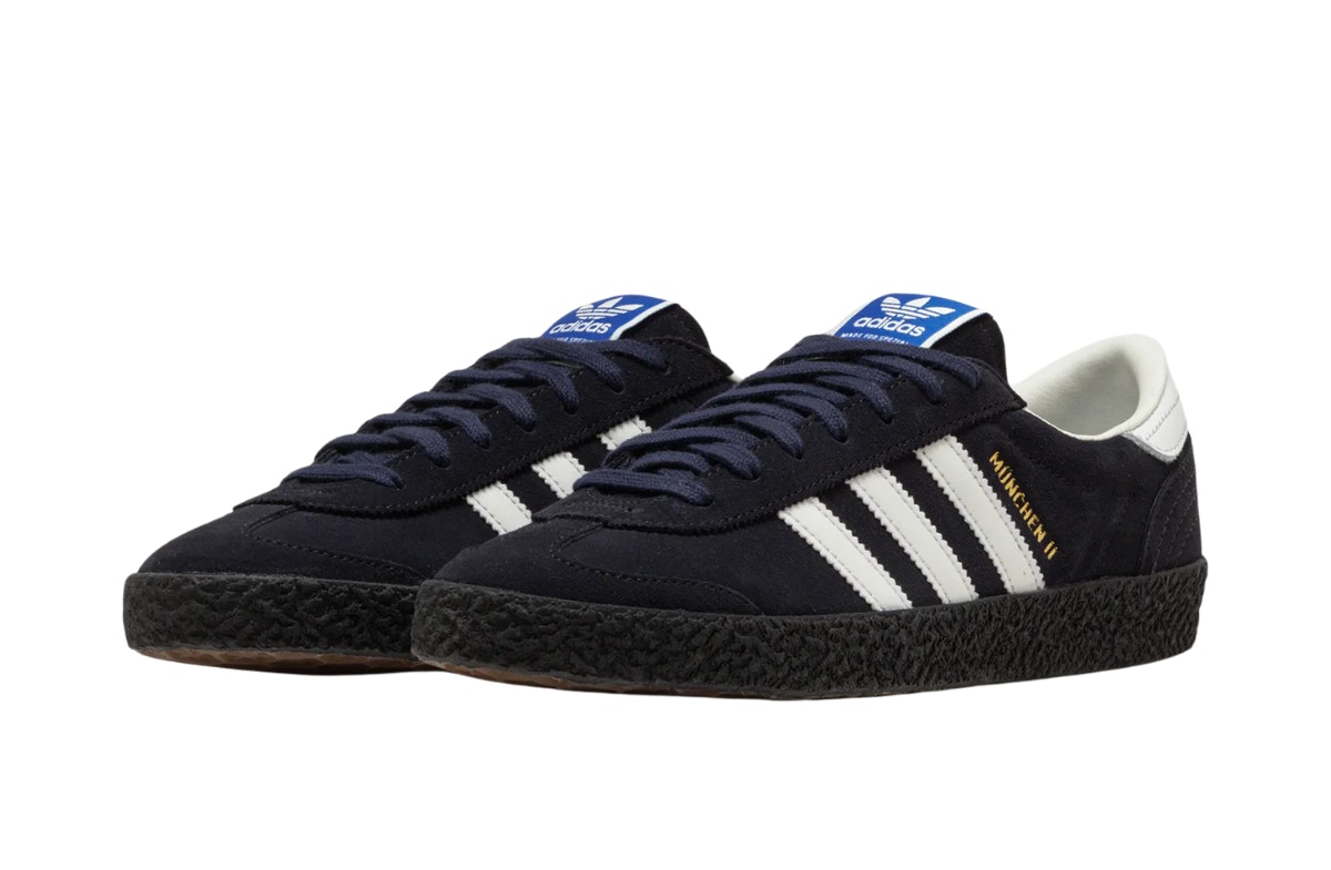 adidas München II SPZL Black Blue Gum