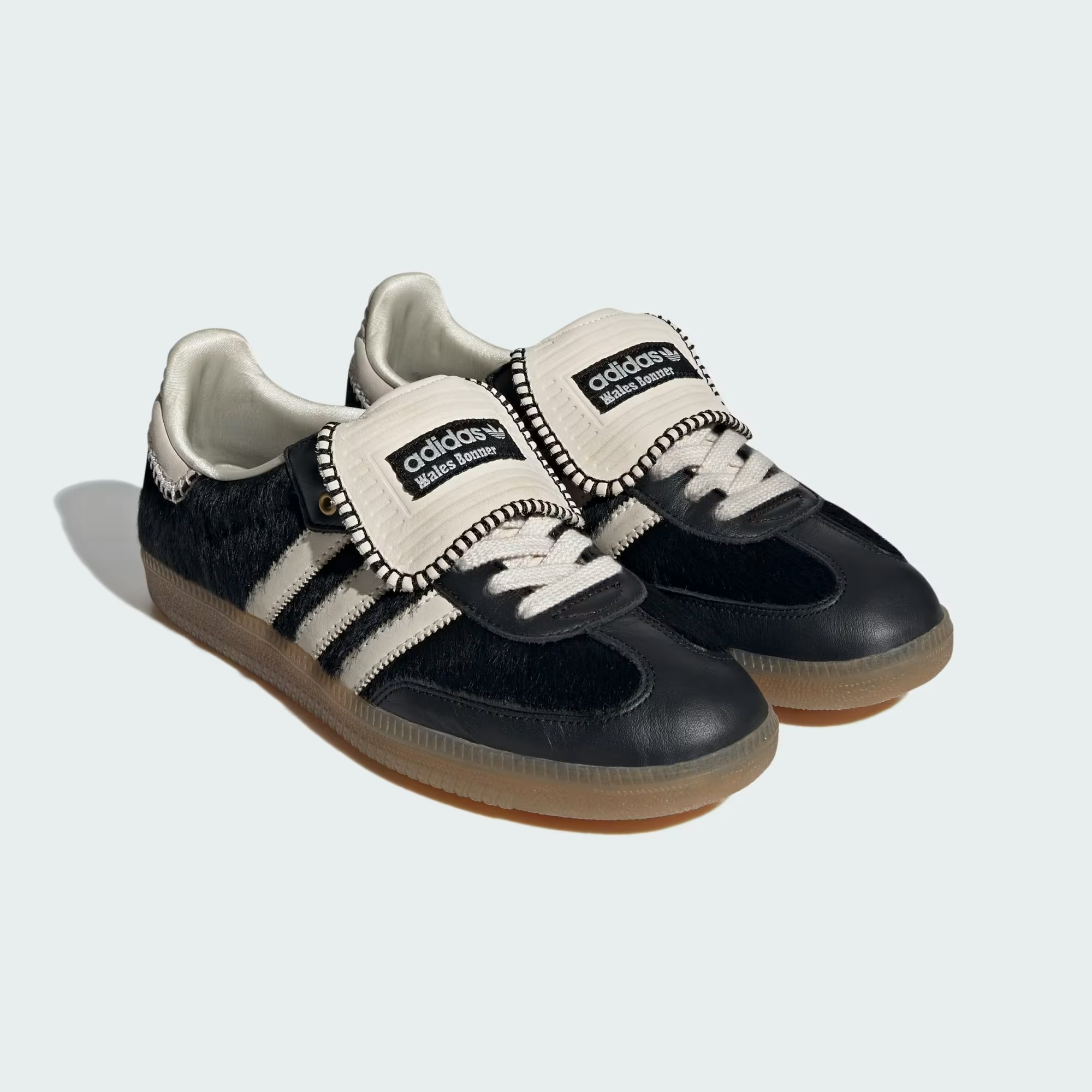 Wales Bonner x adidas Samba "Hairy Pack" (Core Black)