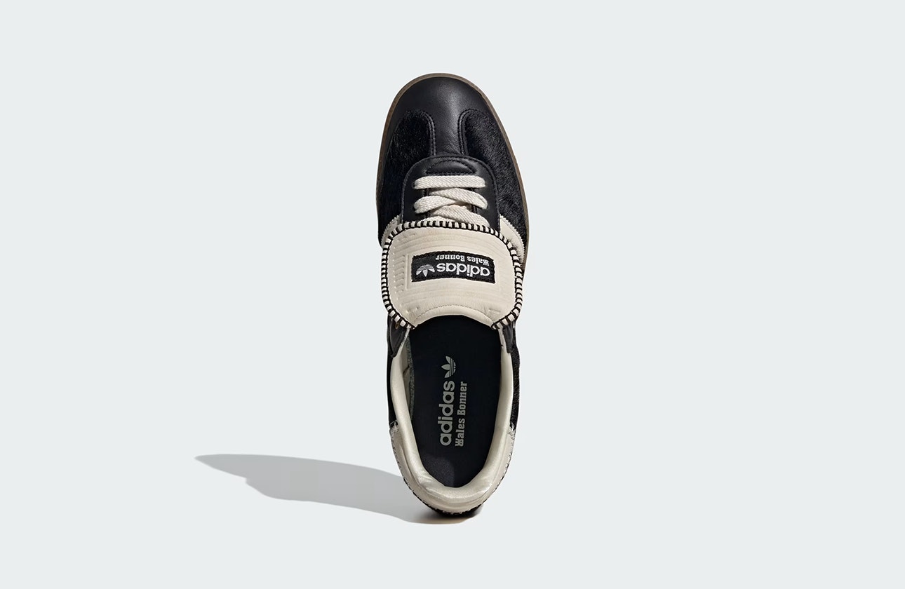Wales Bonner x adidas Samba "Hairy Pack" (Core Black)