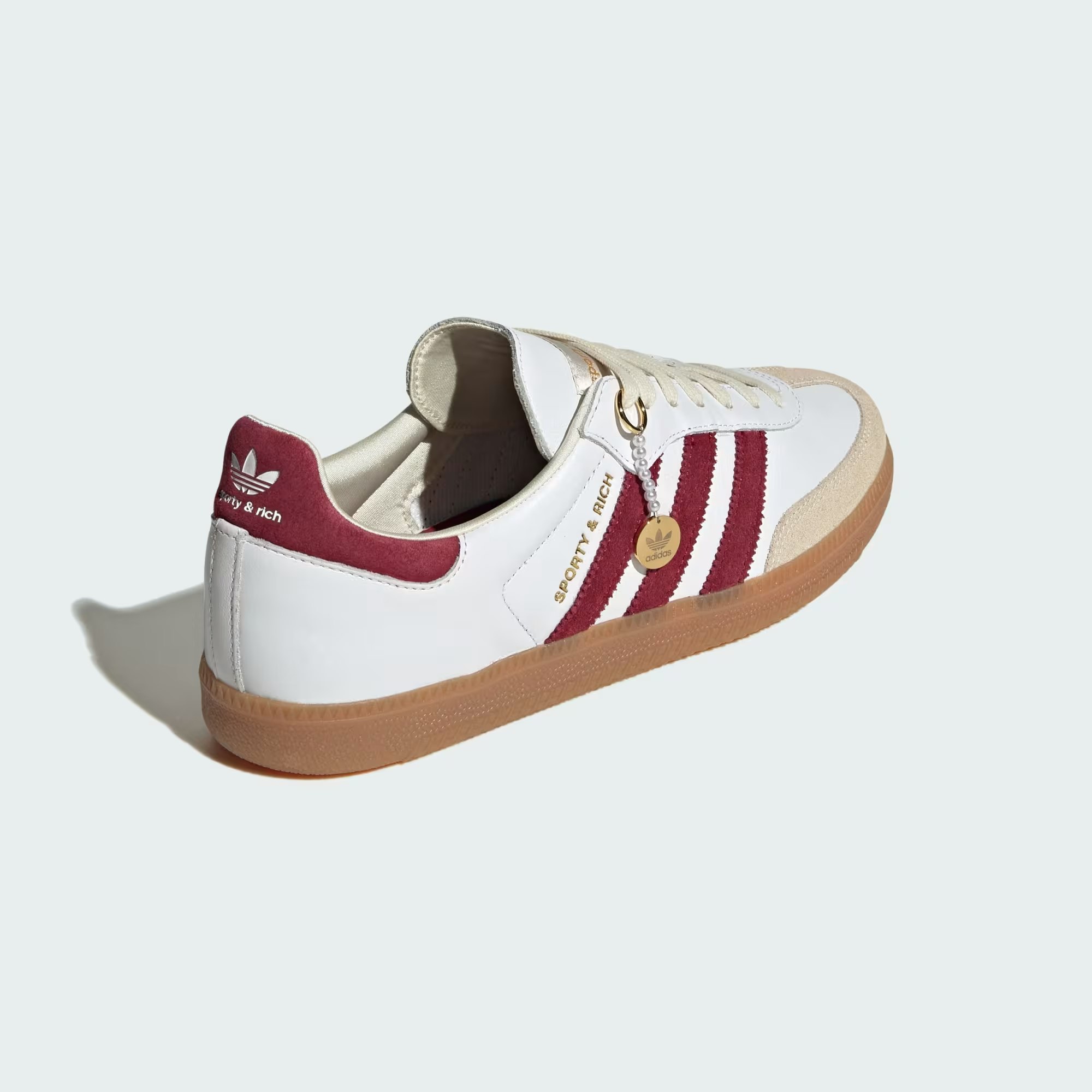 Sporty & Rich x adidas Samba "Collegiate Burgundy"