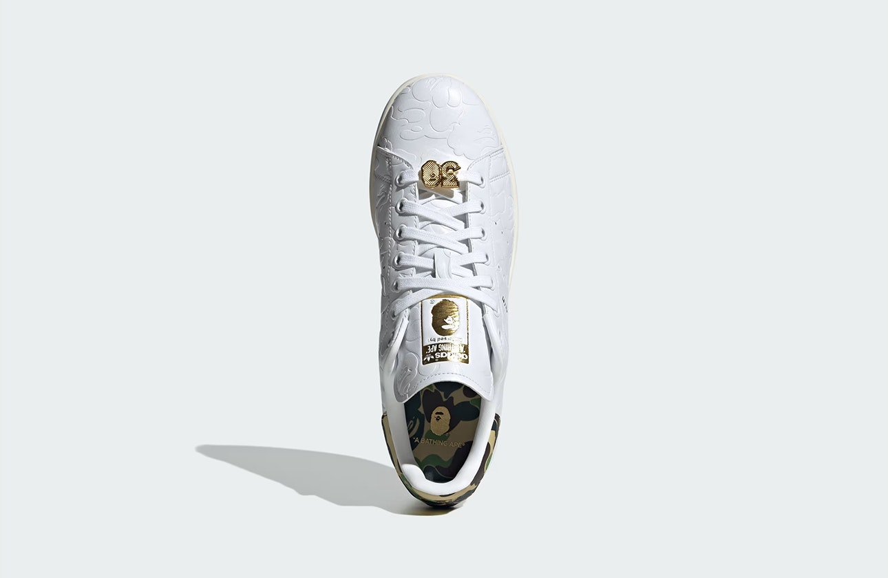BAPE x adidas Stan Smith "30th Anniversary" (Cloud White) BAPE x adidas Stan Smith "30th Anniversary" (Cloud White)