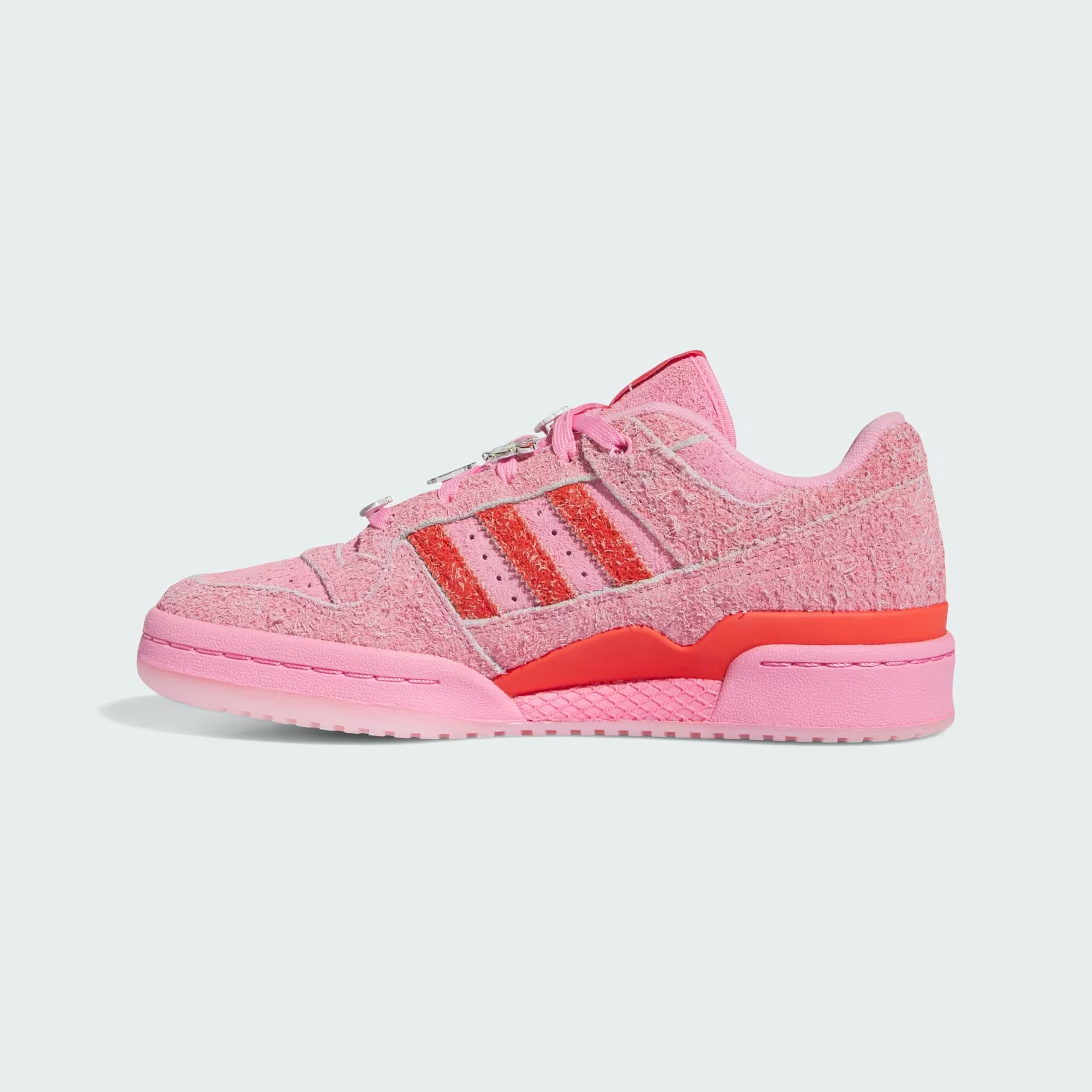 The Grinch x adidas Forum Low "Bliss Pink"