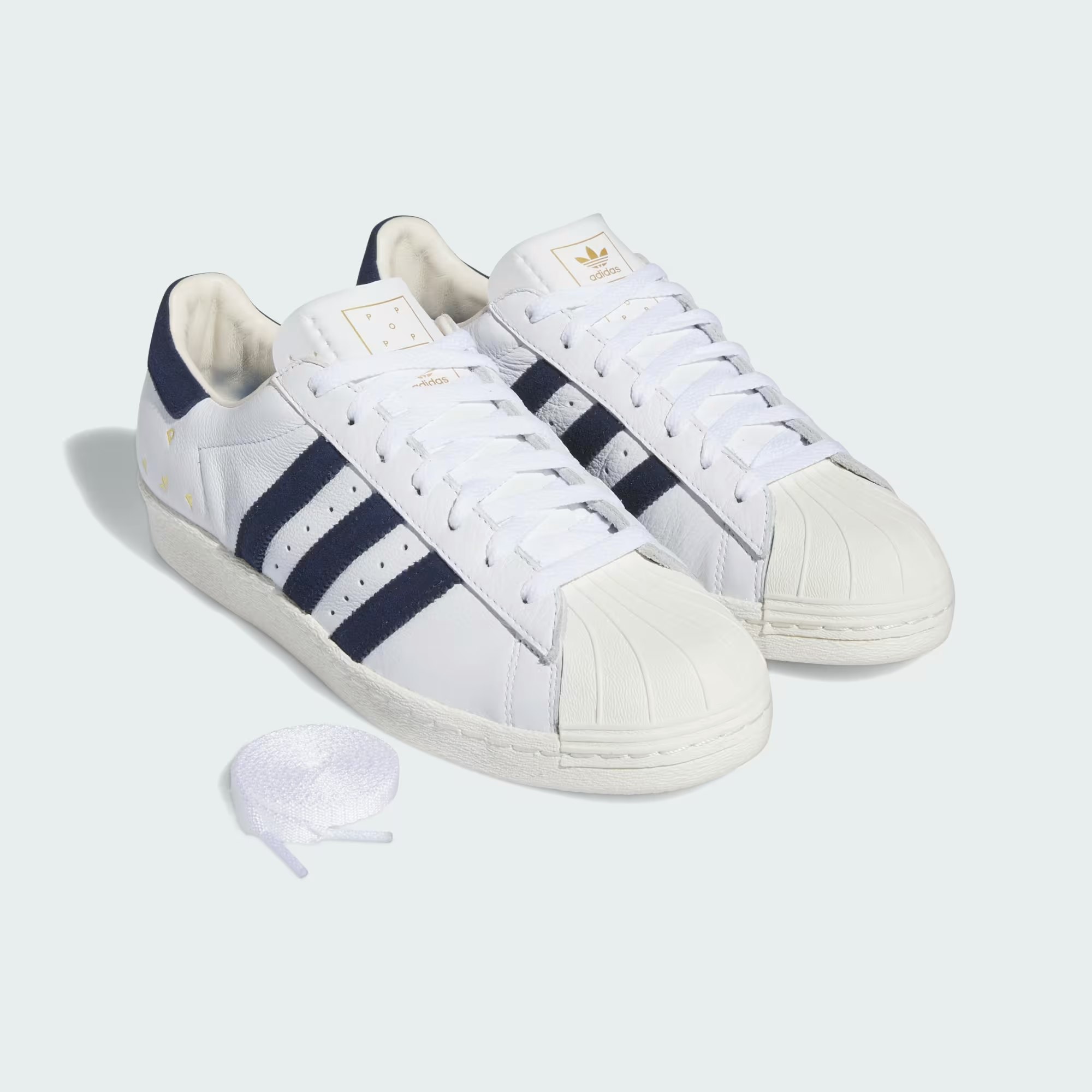 Pop Trading x adidas Superstar ADV "Cloud White" Pop Trading x adidas Superstar ADV "Cloud White"