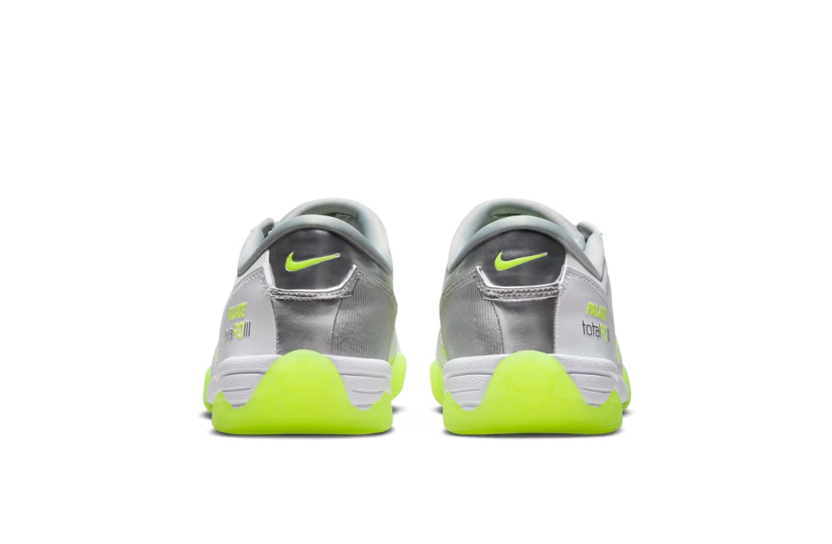 Palace x Nike Total 90 White Metallic Silver Palace x Nike Total 90 White Metallic Silver