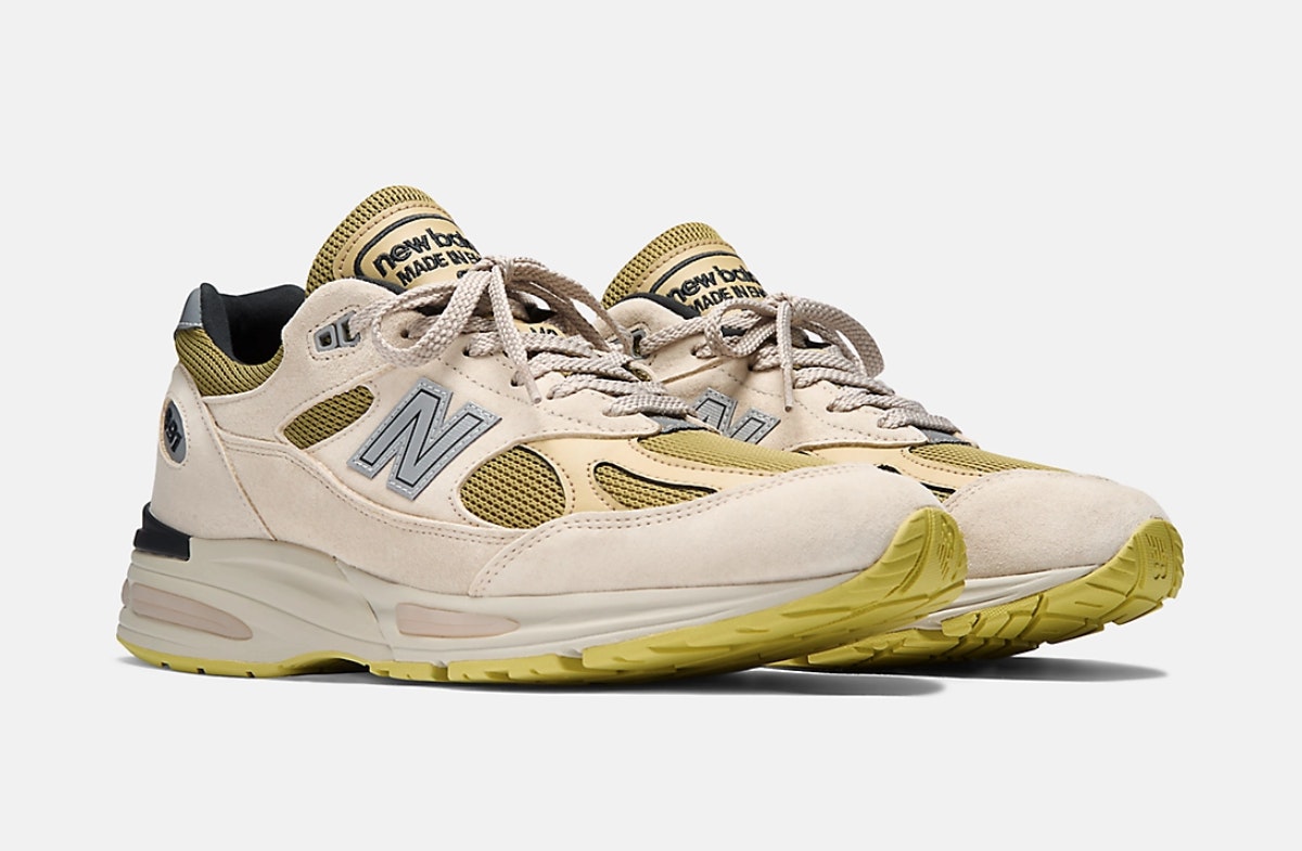 New Balance 991v2 Made in UK Silver Birch