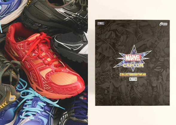Nostalgie pur: Kith x Marvel vs. Capcom x Asics