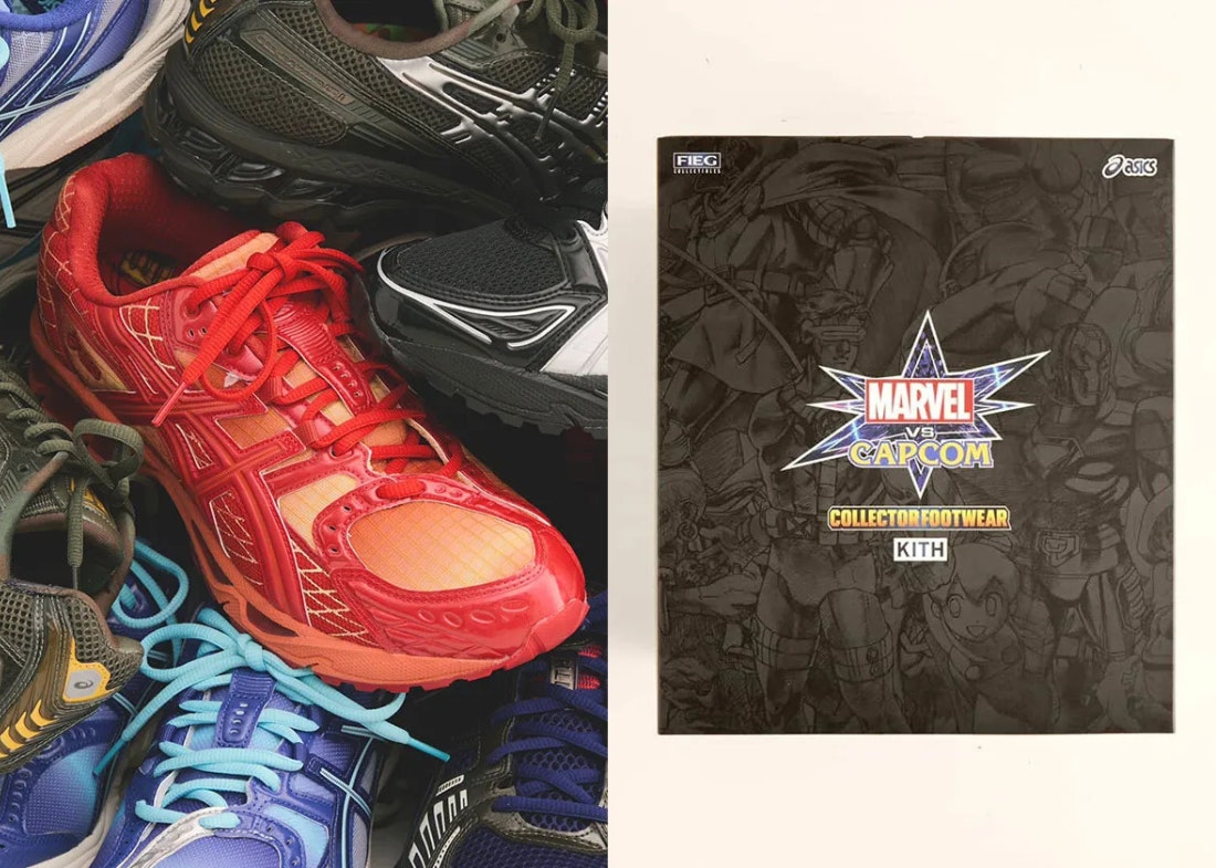 Nostalgie pur: Kith x Marvel vs. Capcom x Asics