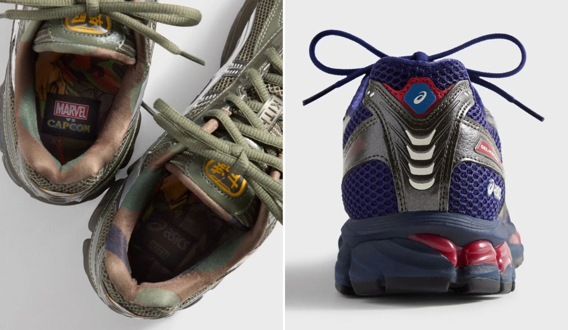 Nostalgie pur: Kith x Marvel vs. Capcom x Asics