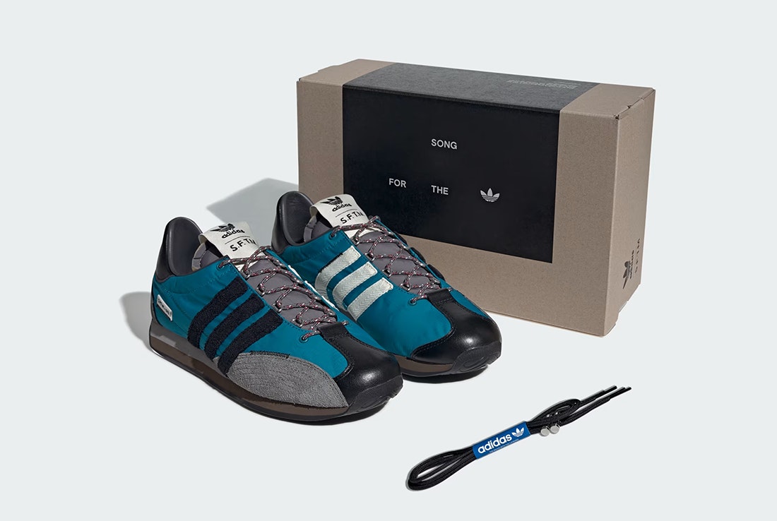 Song for the Mute x adidas Country OG "Active Teal" Song for the Mute x adidas Country OG "Active Teal"