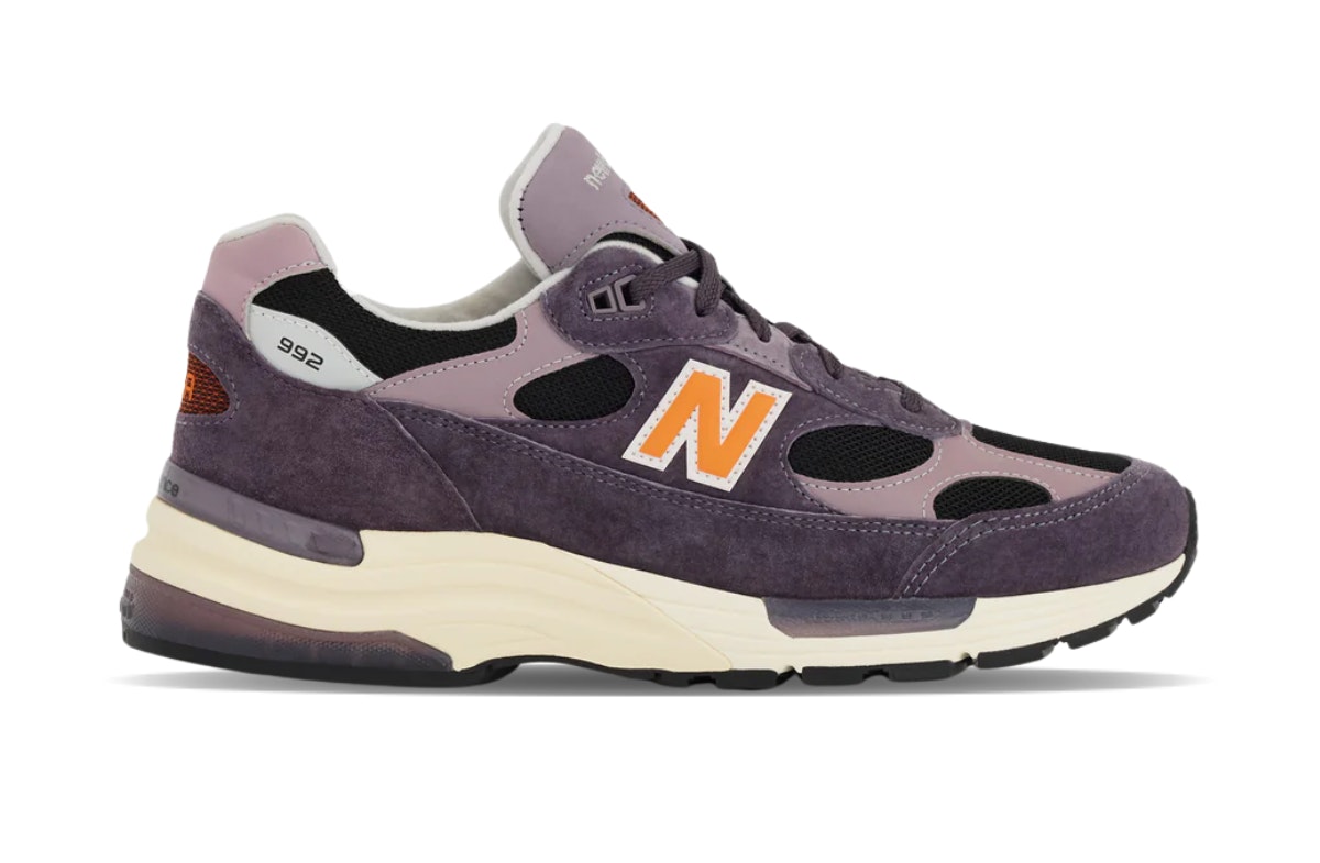 New Balance 992 Made in USA Dark Ice Wine New Balance 992 Made in USA Dark Ice Wine