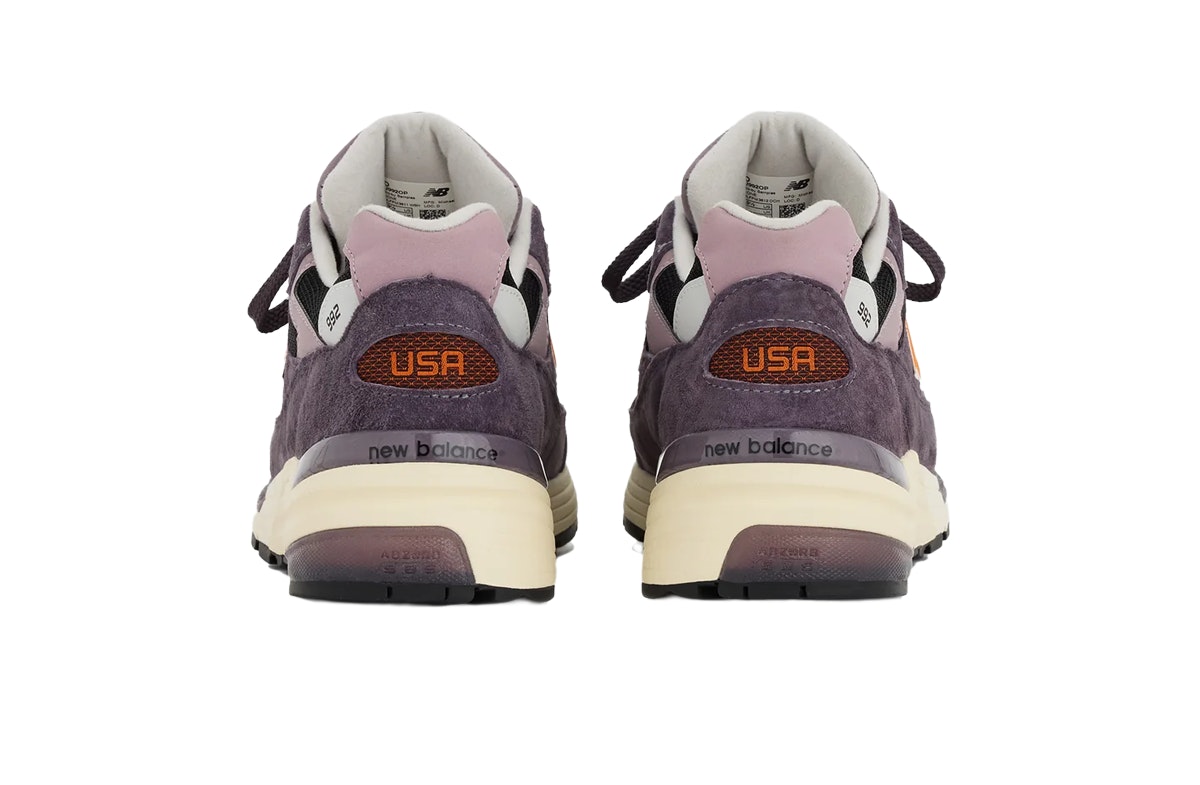 New Balance 992 Made in USA Dark Ice Wine New Balance 992 Made in USA Dark Ice Wine