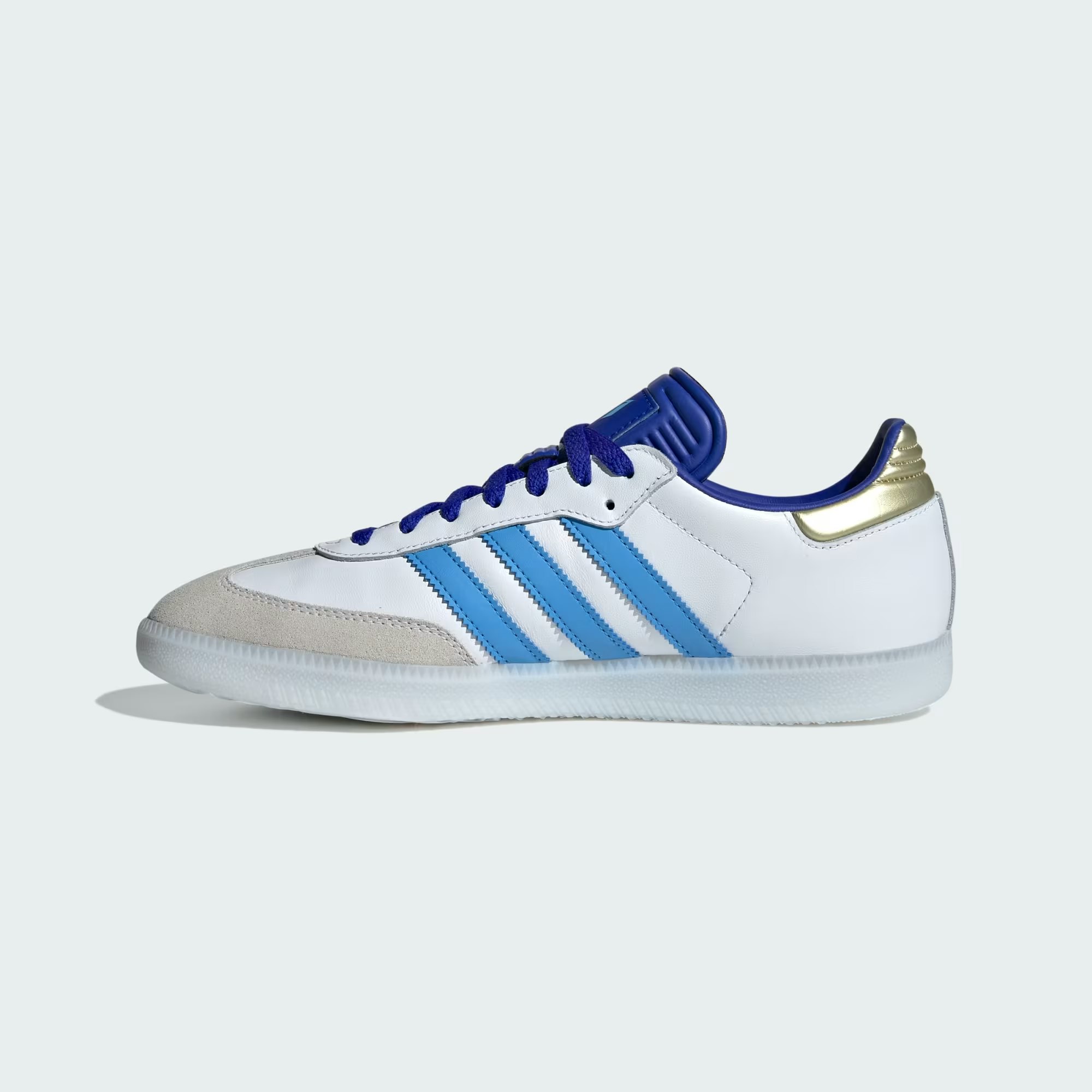 Lionel Messi x adidas Samba "Footwear White"
