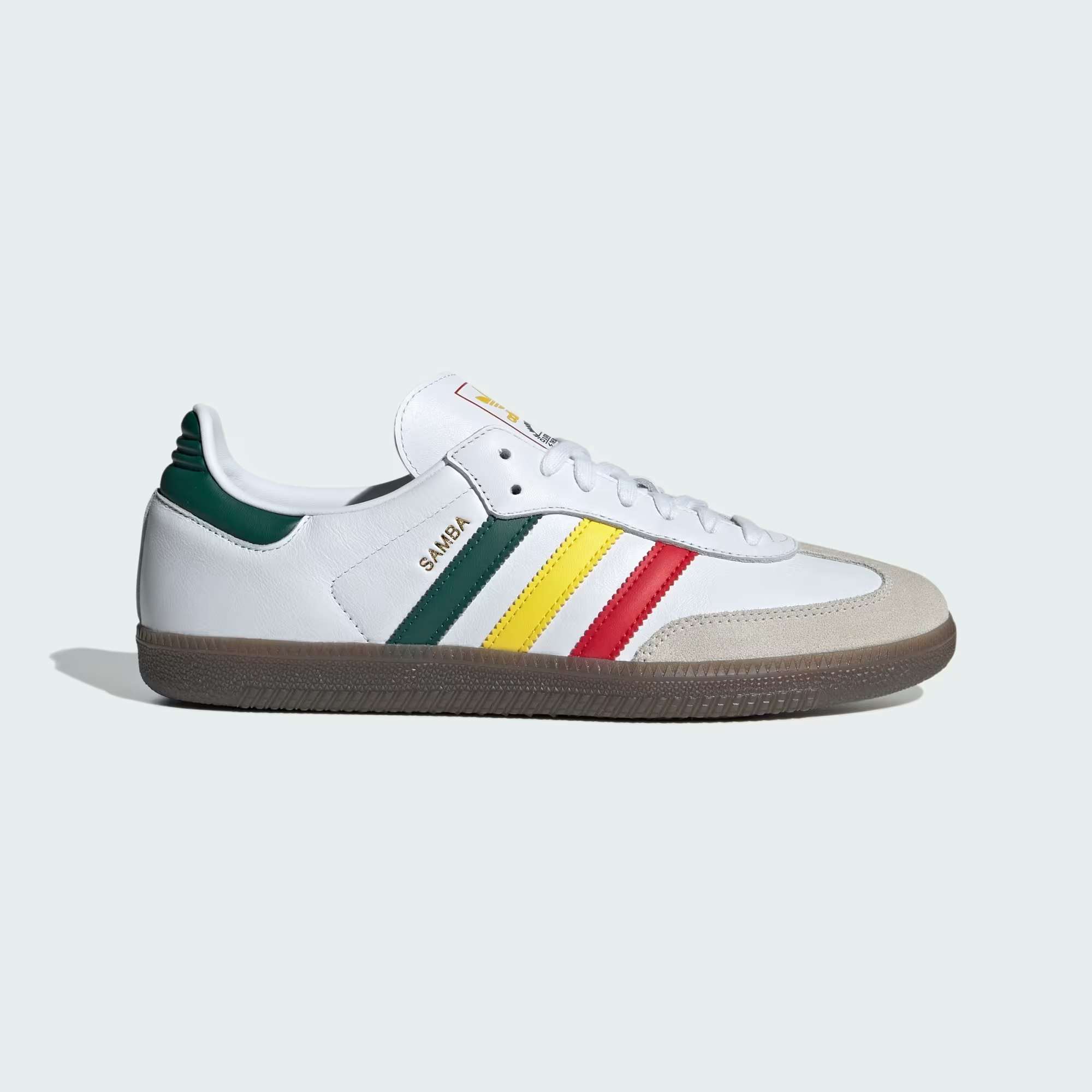 adidas Samba OG "Rasta Pack" (Cloud White) adidas Samba OG "Rasta Pack" (Cloud White)