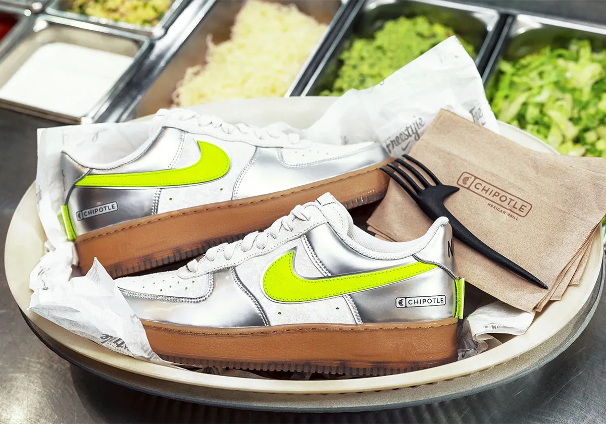 Lecker meets lässig: Chipotle x Nike Air Force 1