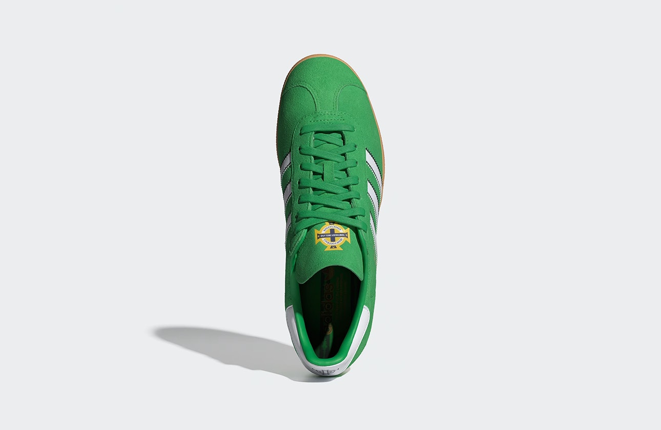 Football Association of Ireland x adidas Gazelle "Vivid Green"