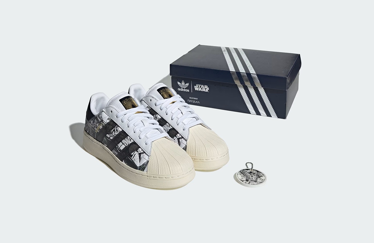 Star Wars x Nanzuka x adidas Superstar XLG "R2-D2&C-3PO"