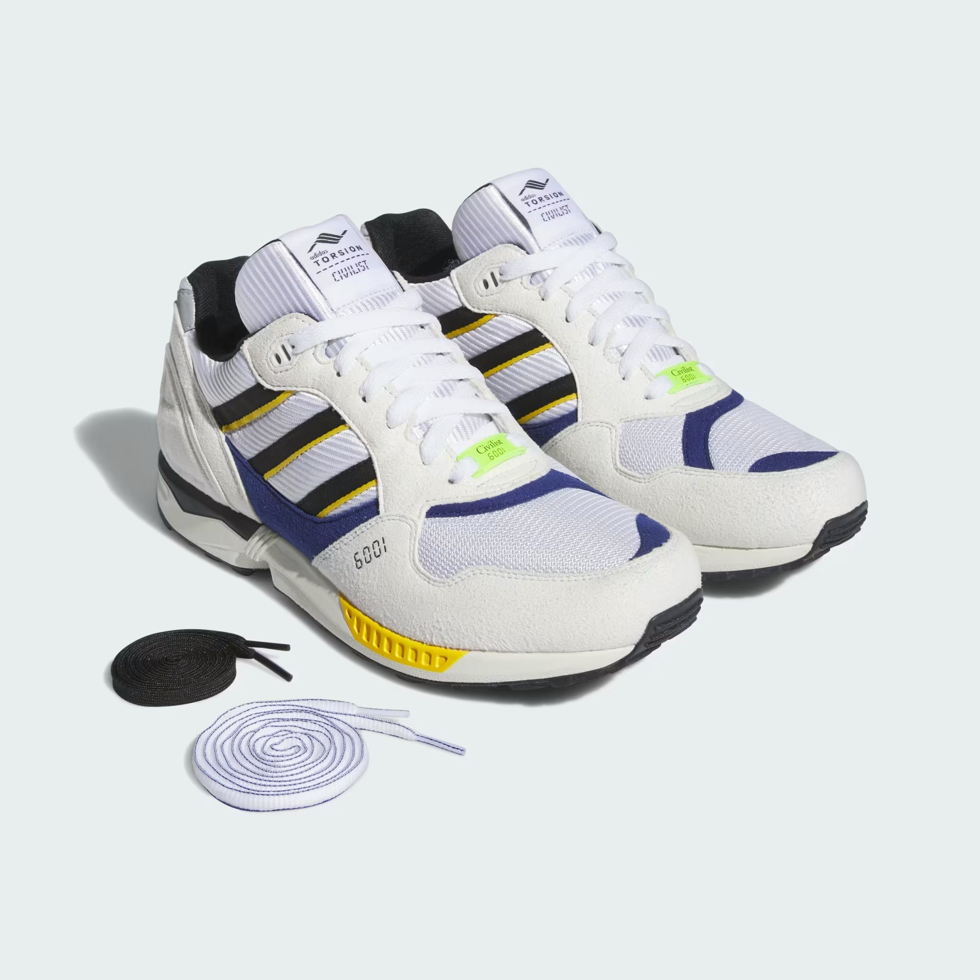 Civilist Berlin x adidas ZX 6001 B "Crystal White"